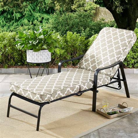 walmart chaise lounge chair cushions